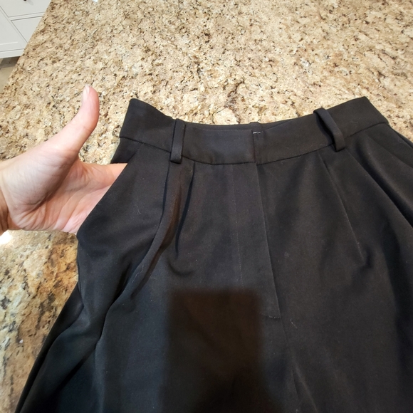 Favorite Daughter THE FAVORITE PANT Black Pleated Women's 6 NWT - Picture 9 of 12